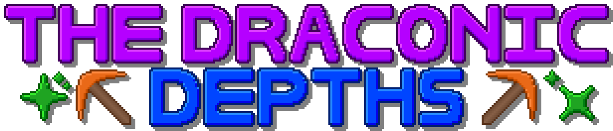The Draconic Depths Logo